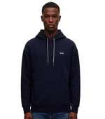 Blue Logo Hood Sweatshirt 1