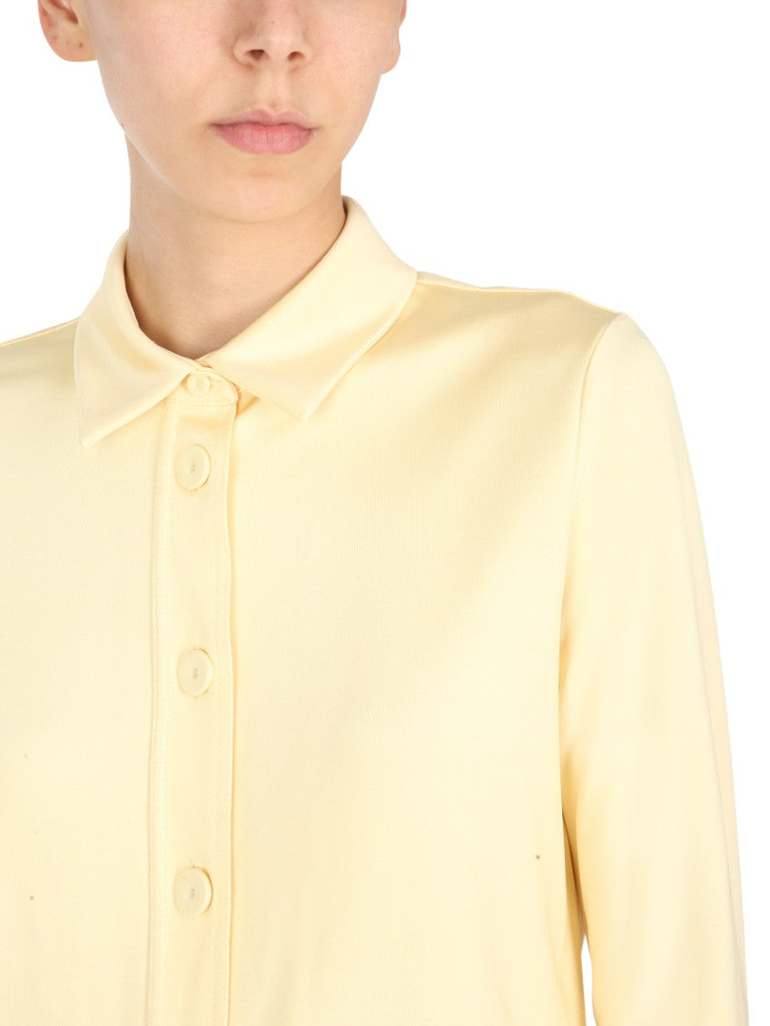Yellow Regular Solid Shirt 3