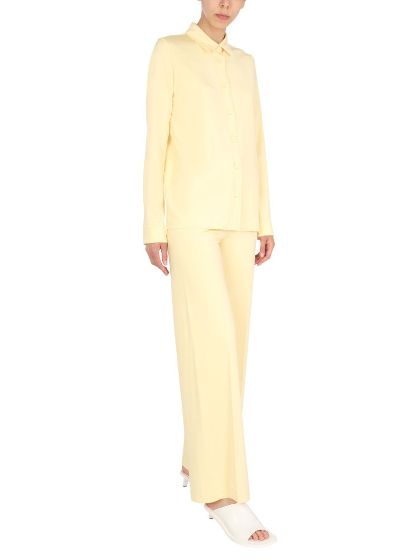 Yellow Regular Solid Shirt 4