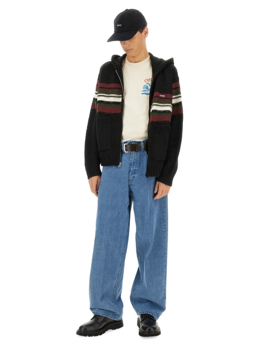 Blue High Rise Jeans 2