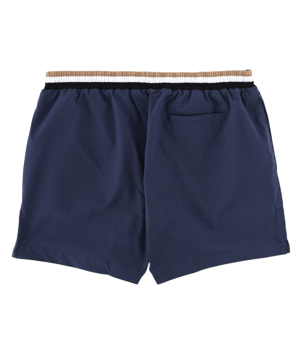 Navy Blue Logo Swimwear 2