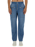 Blue High Rise Jeans 1