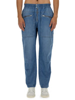Blue High Rise Jeans 1