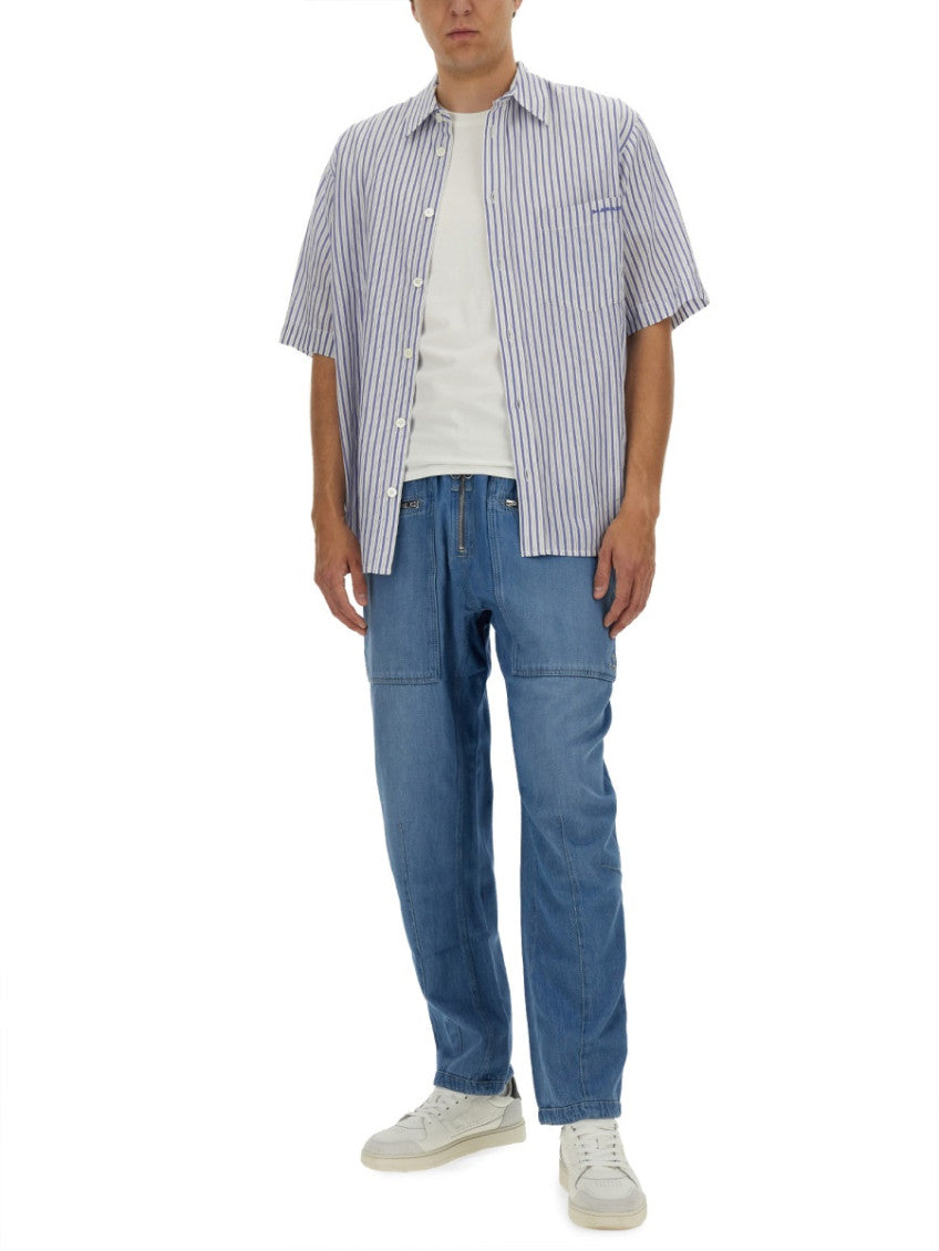 Blue High Rise Jeans 2