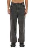 Black Mid Rise Jeans 1