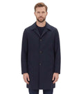 Dark Blue Trench Coat 1