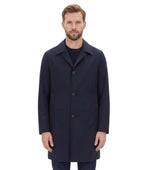 Dark Blue Trench Coat 1