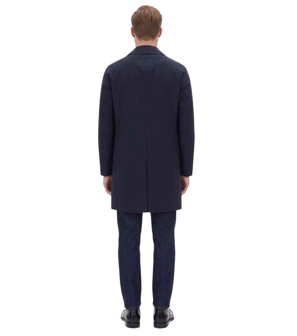 Dark Blue Trench Coat 2