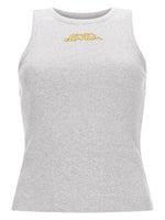 Grey Logo Crew Neck Top 1