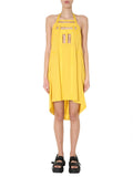 Yellow Halter Neck Midi Dress 1