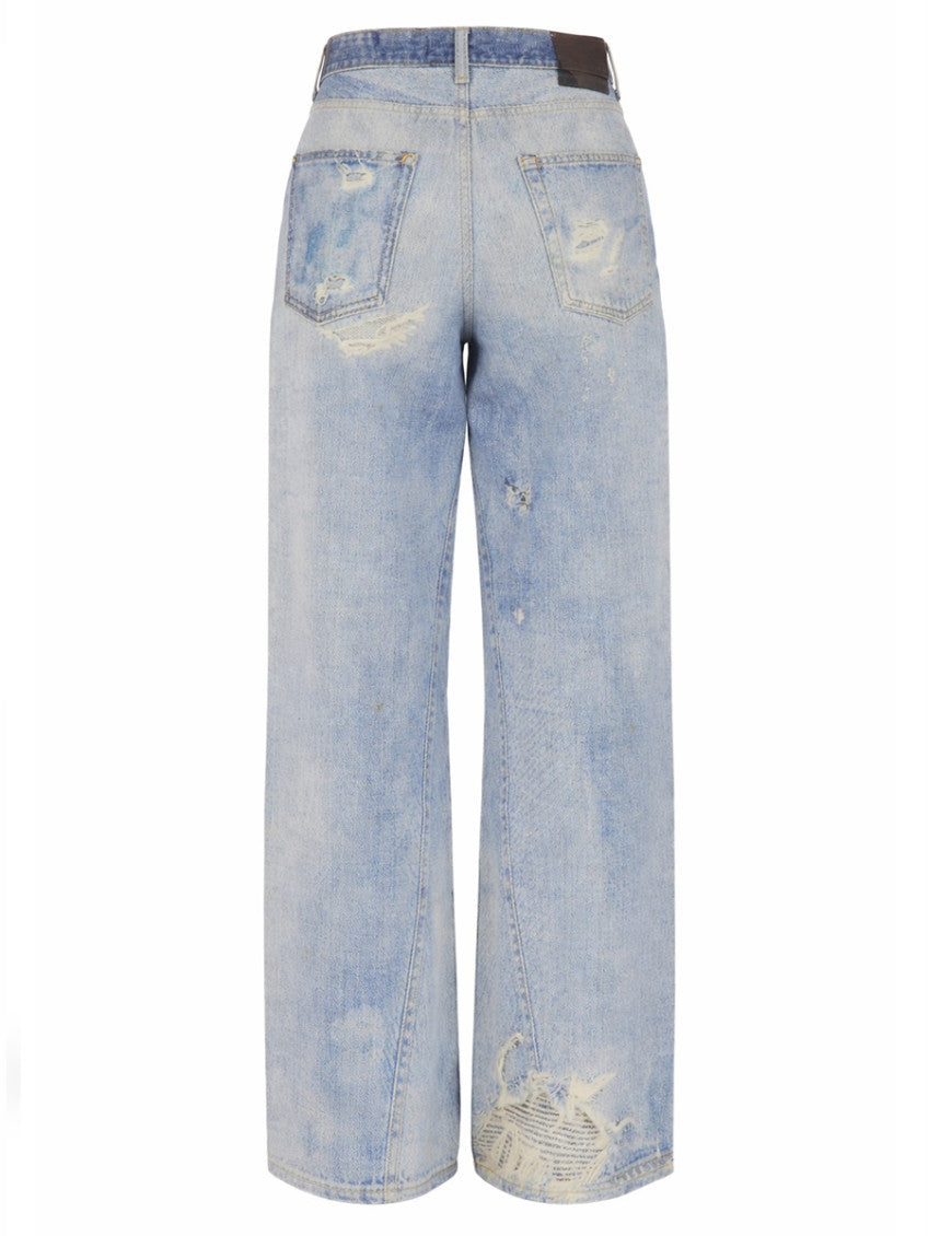 Denim Loose High Rise Jeans 3
