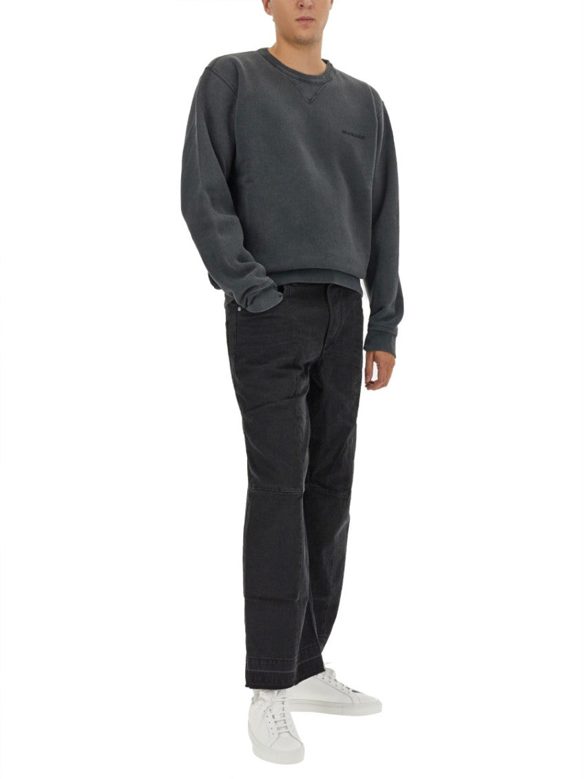 Black Mid Rise Jeans 2