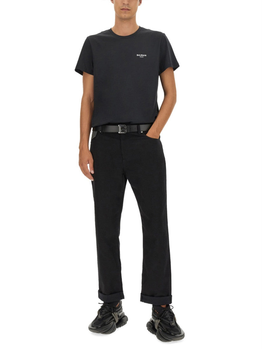 Black Mid Rise Jeans 2