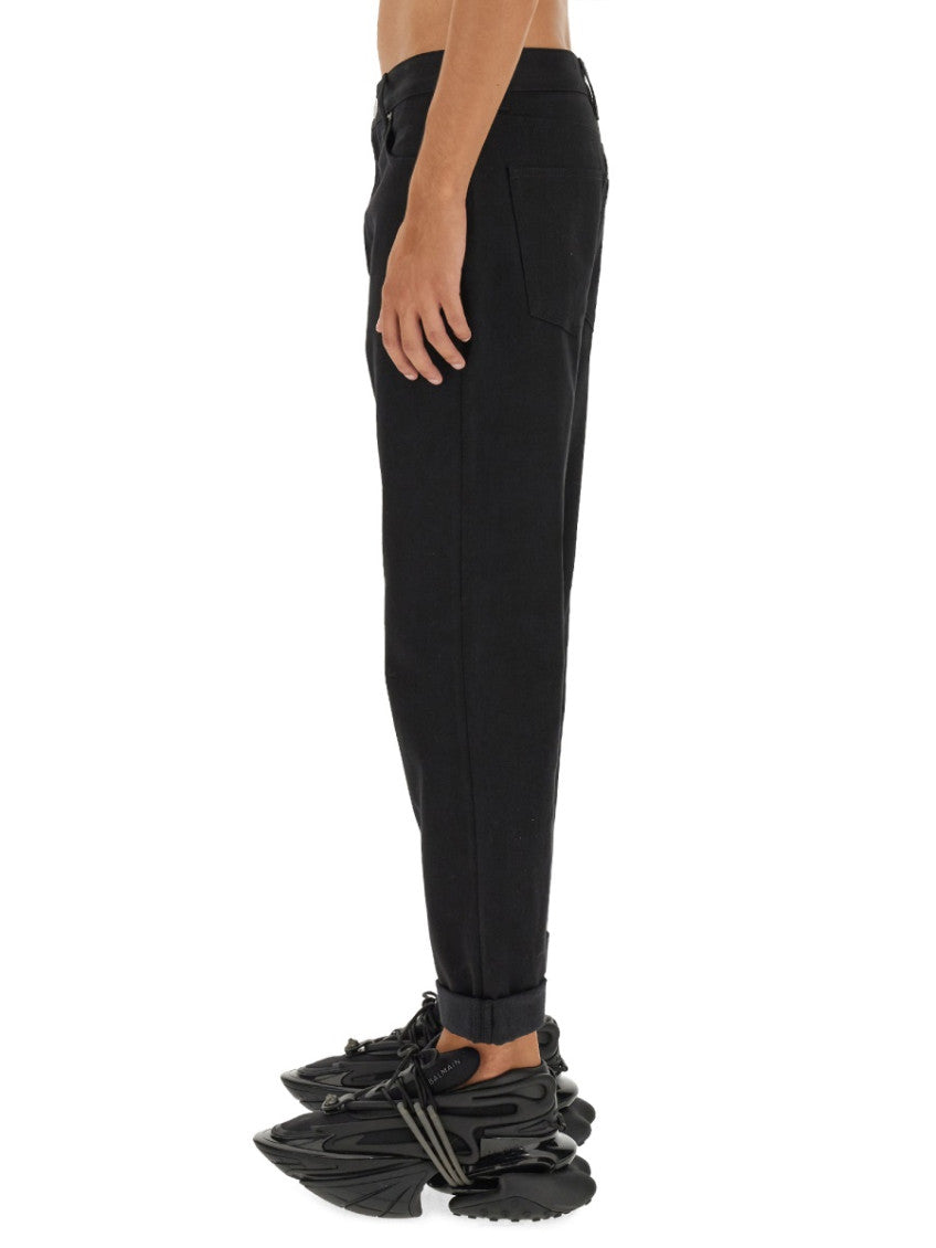 Black Mid Rise Jeans 3