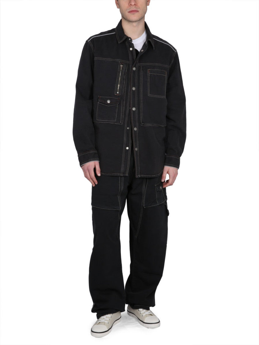 Black Mid Rise Jeans 2