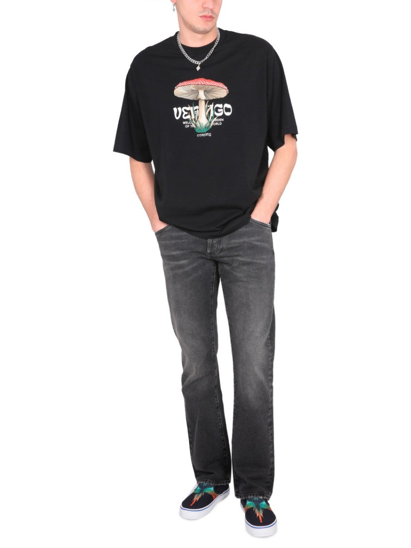 Black Mid Rise Jeans 2