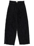 Black Relaxed High Rise Jeans 1