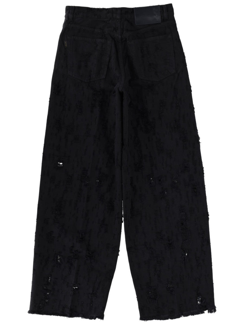 Black Relaxed High Rise Jeans 2