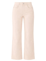 Beige Straight High Rise Jeans 1