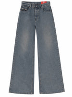 Grey Relaxed High Rise Jeans 1