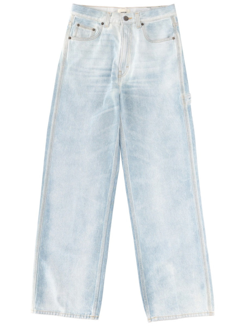 Denim Relaxed High Rise Jeans 1