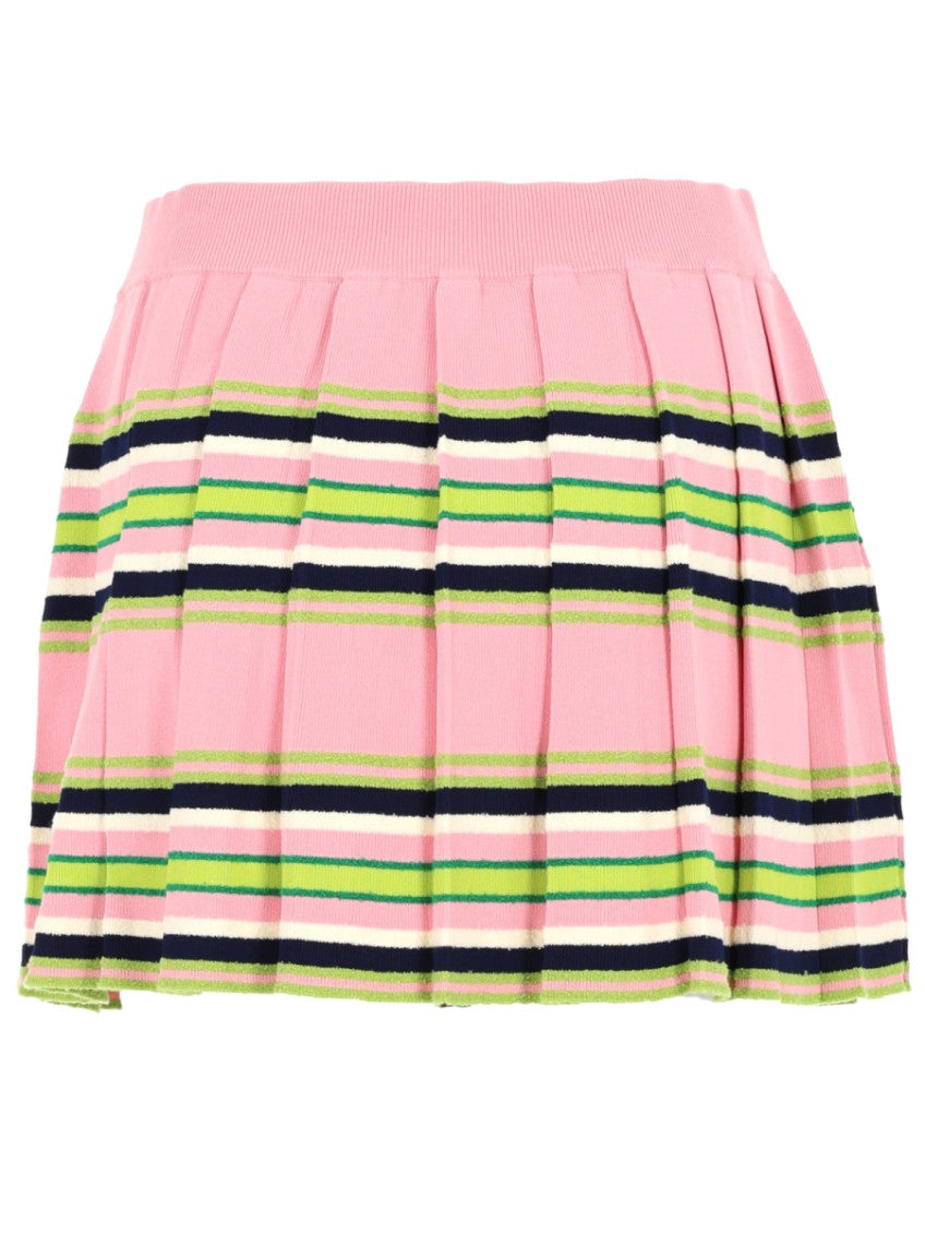 Multicolor Stripes Mini Skirt 3