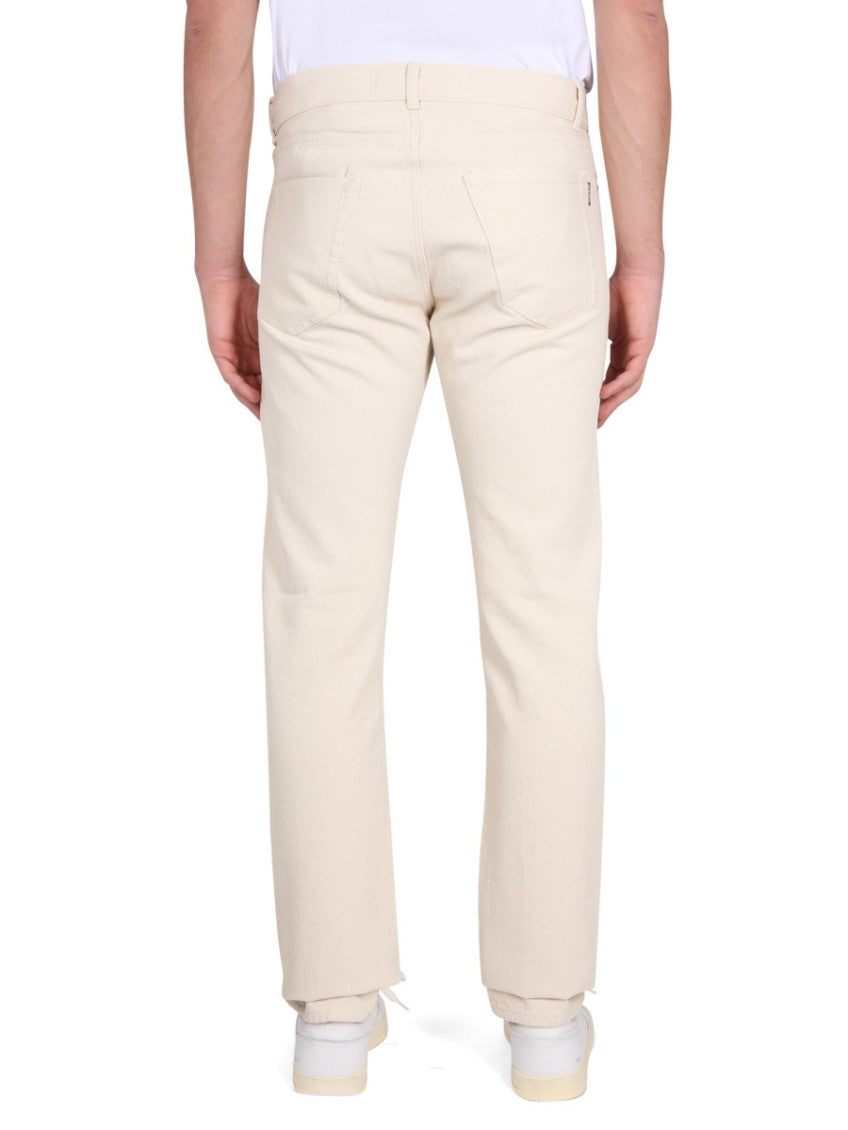 Off White Straight Jeans 4