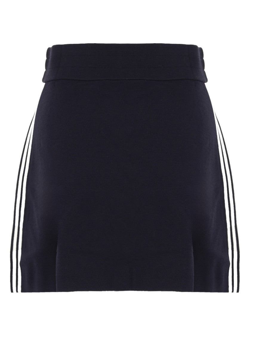 Blue Logo Mini Skirt 2