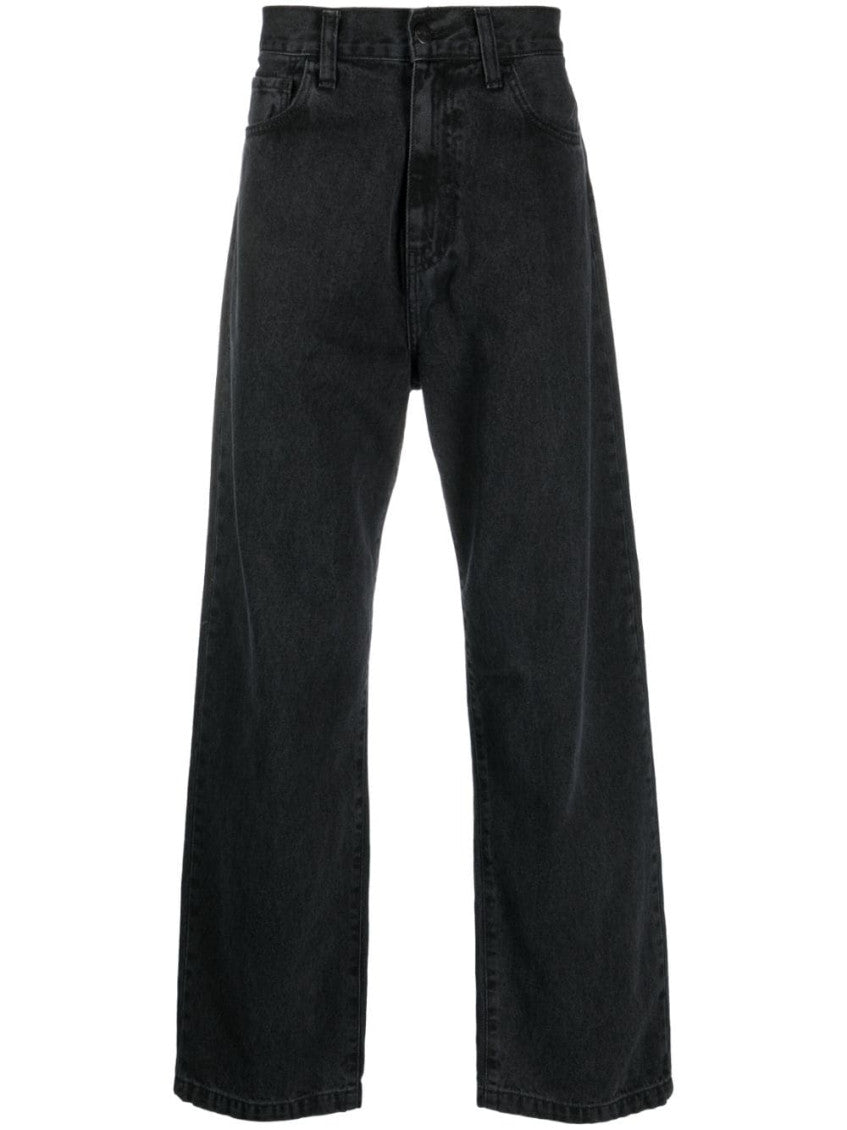Black Logo Pants 1