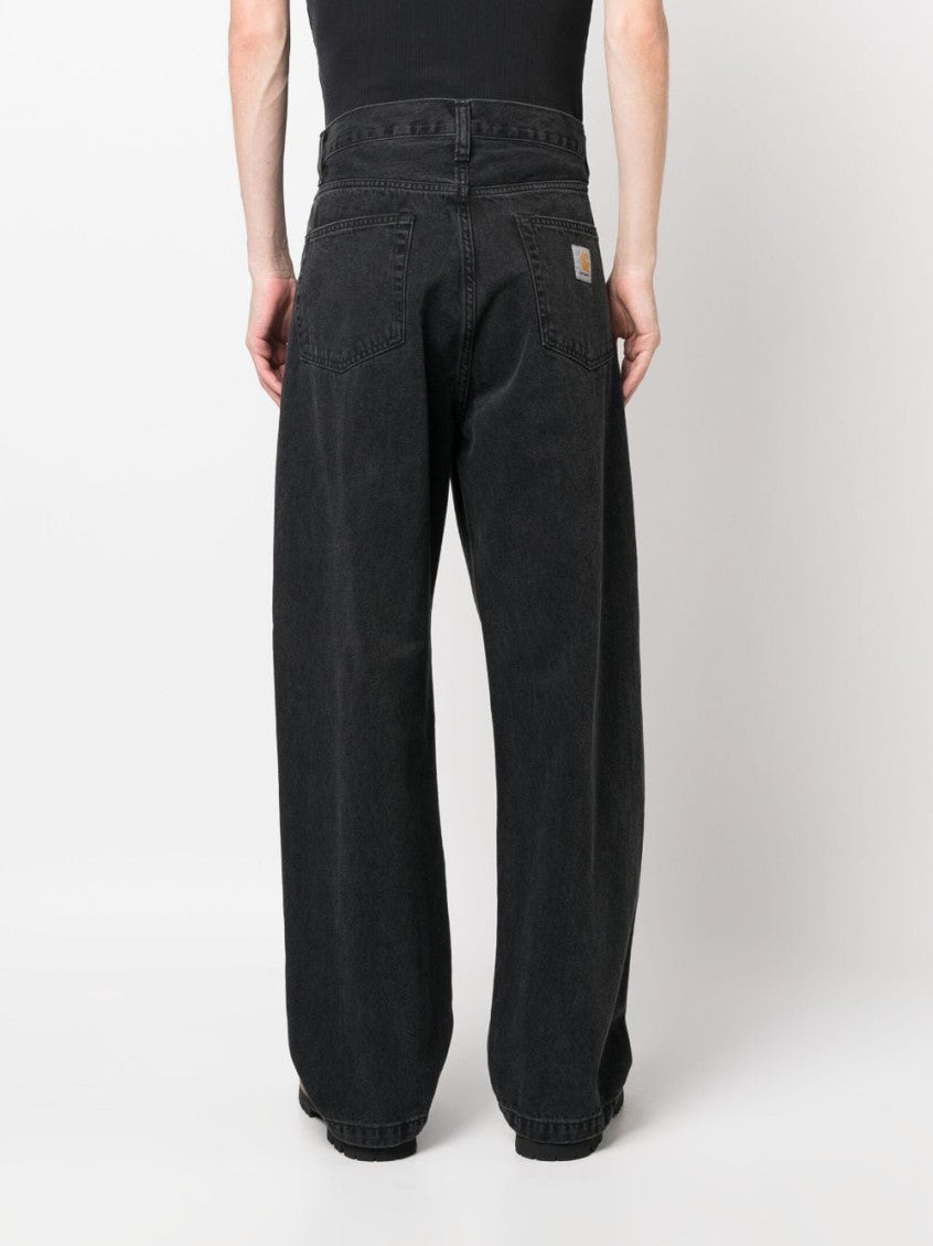 Black Logo Pants 2