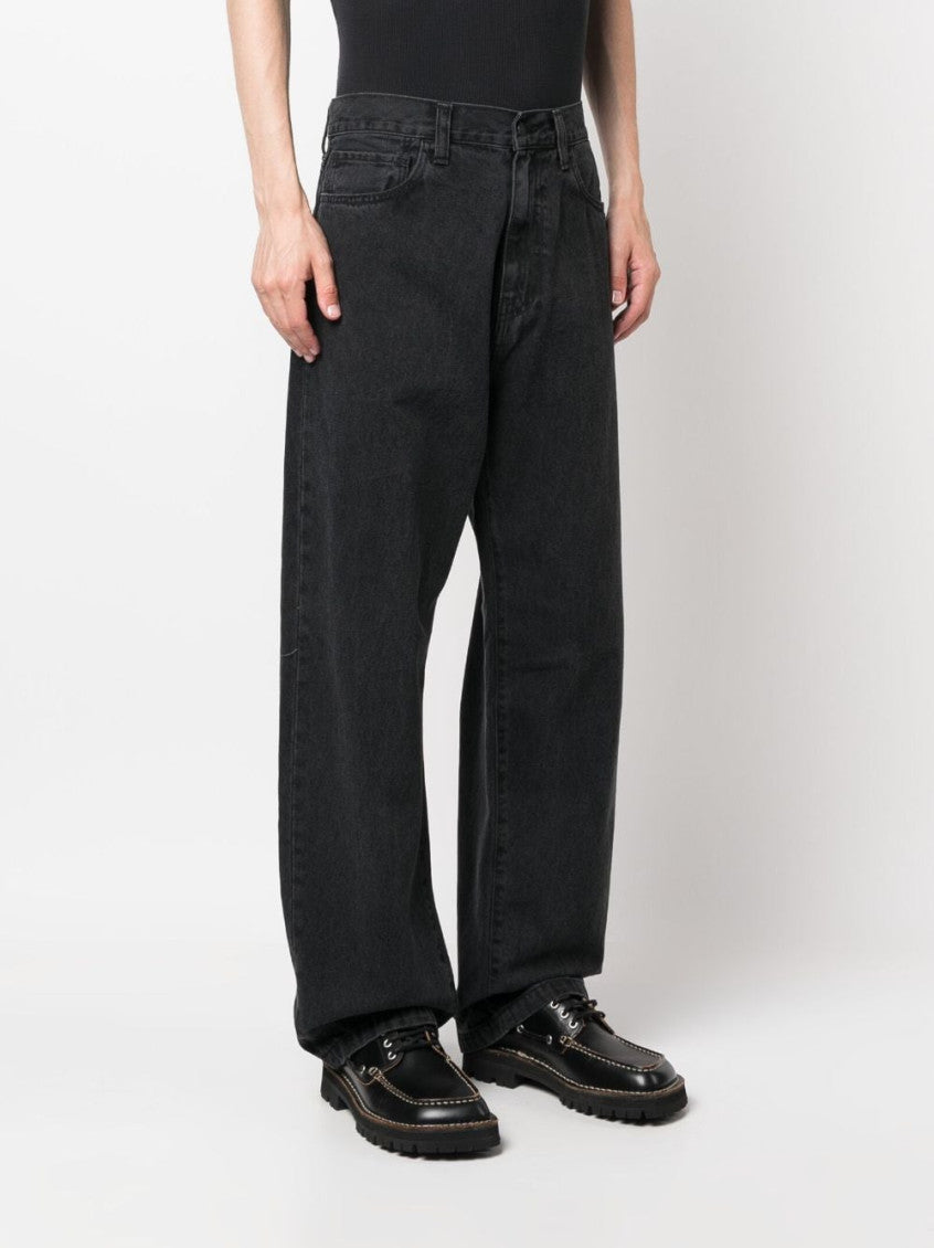 Black Logo Pants 3