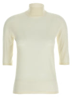 White 'Cecina' turtleneck sweater 1