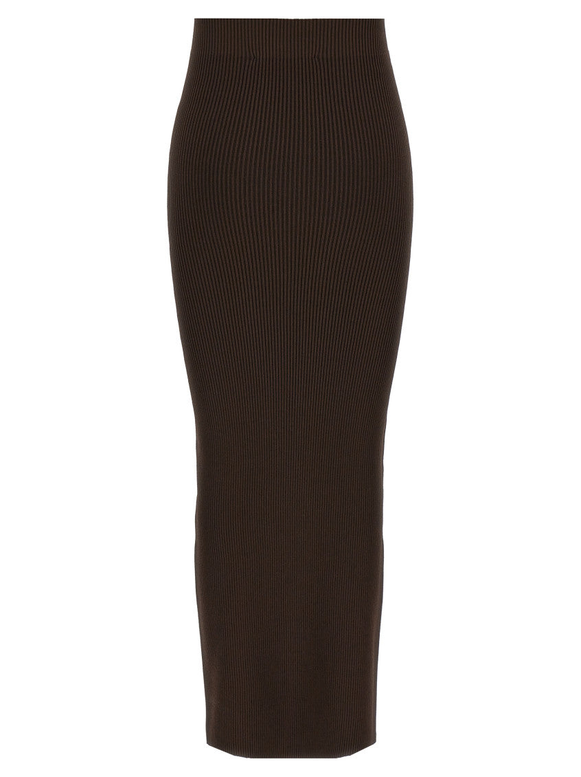 Brown 'Aprile1234' skirt 2