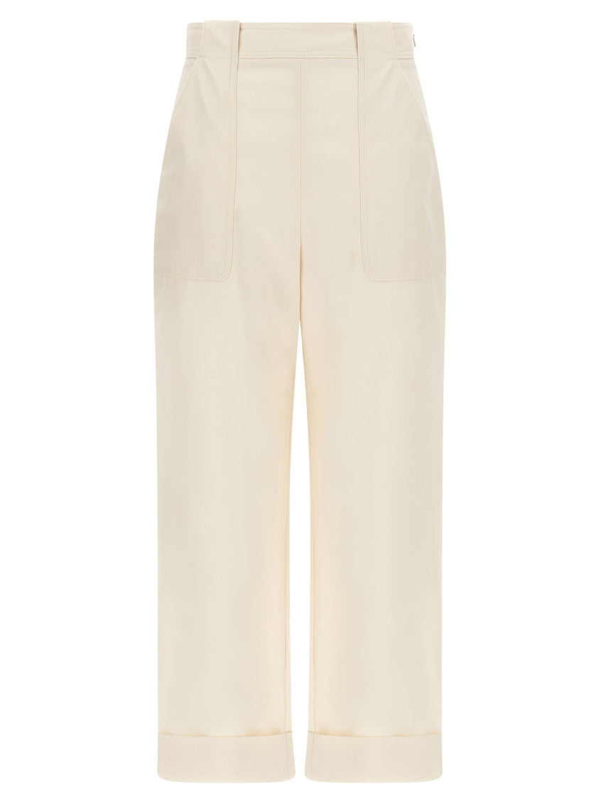 White 'Palio' pants 1