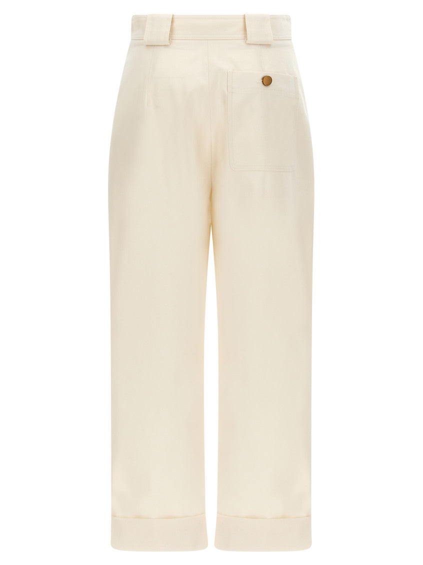 White 'Palio' pants 2