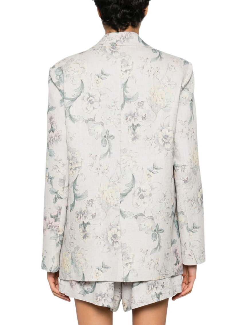 Off White Printed Blazer 5