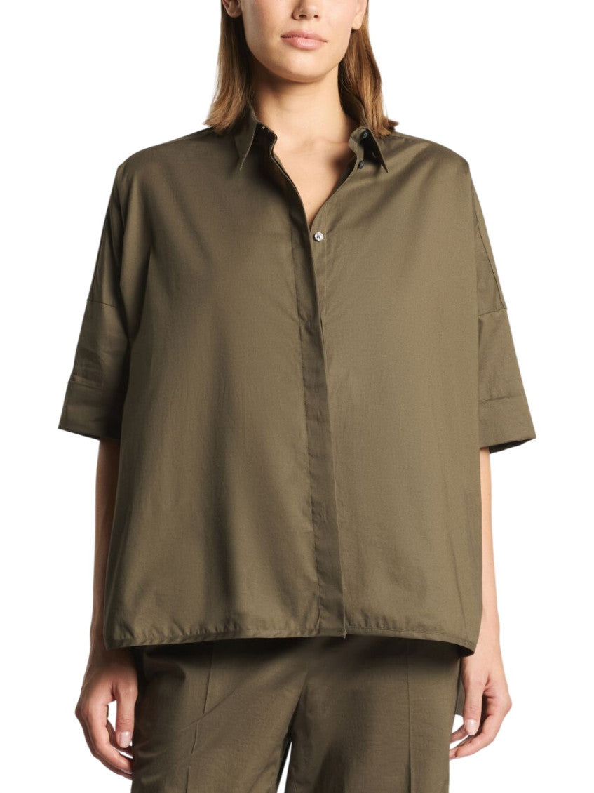 Green Cotton Shirt 4