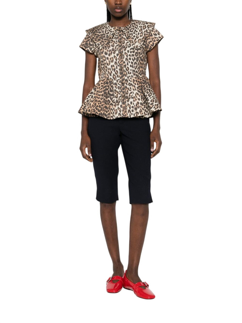 Brown Regular Printed Top 2