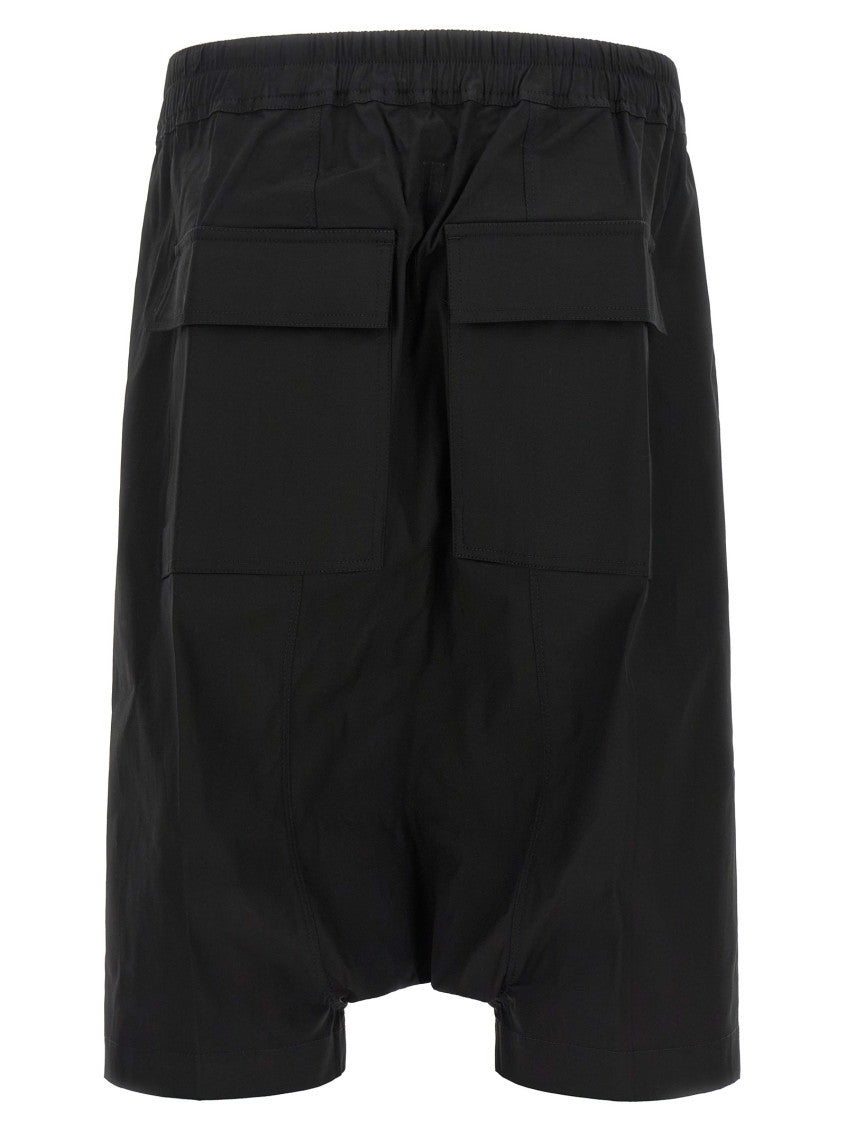 Black Solid Shorts 2