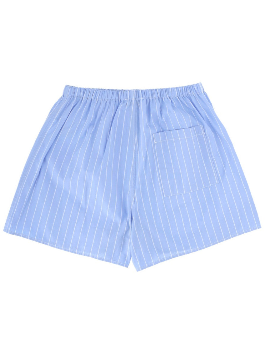 Light Blue Stripes Shorts 2