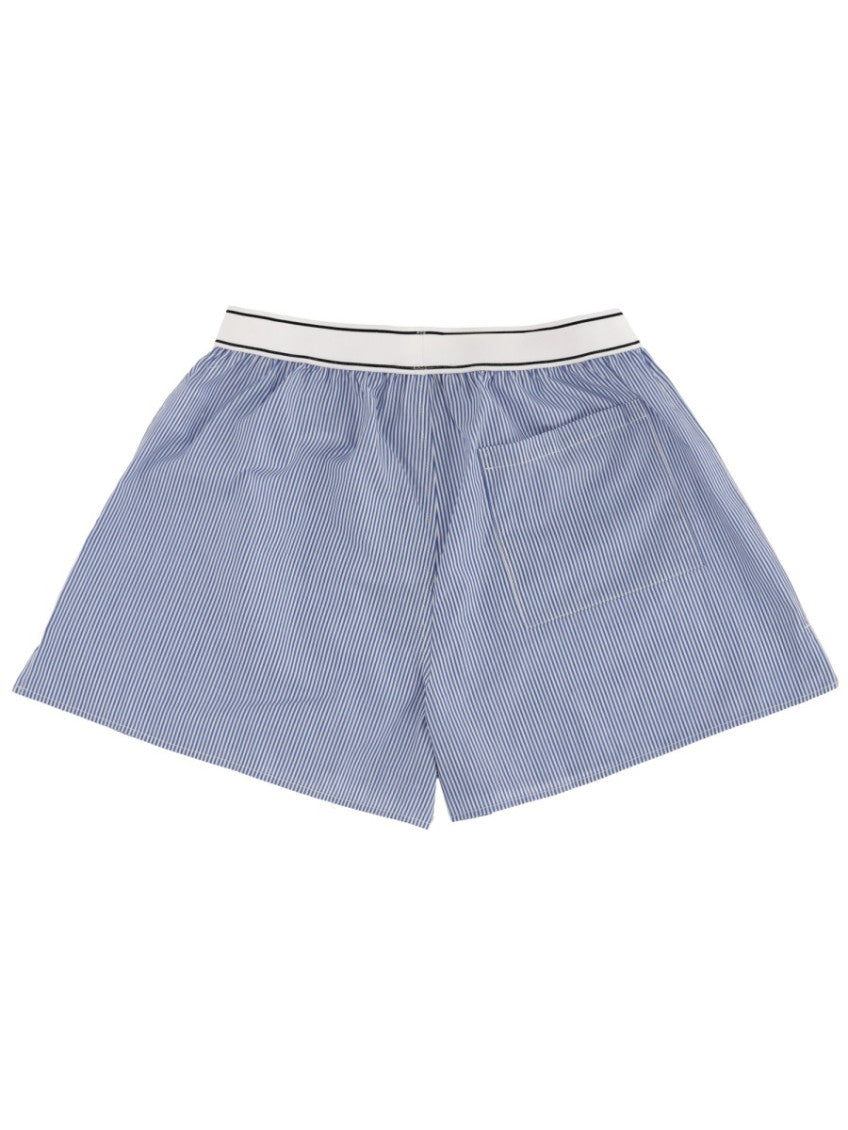 Blue Stripes Shorts 2