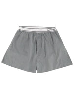 Forest Green Stripes Shorts 1