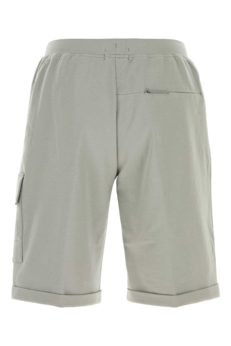 Grey Solid Shorts 2