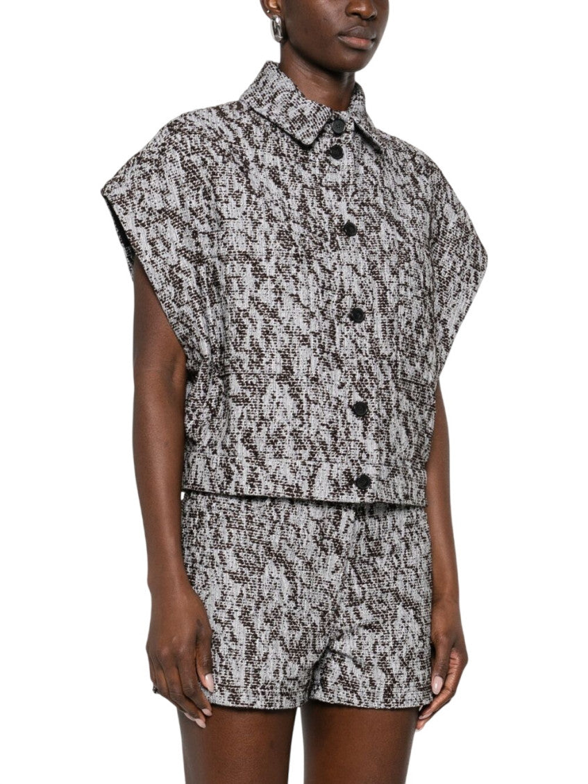 Brown Regular Printed Shirt 2