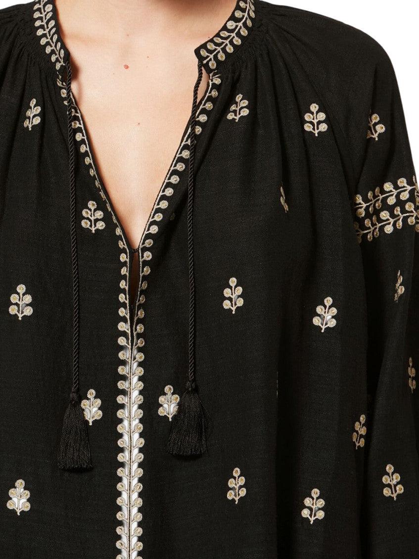 Black Embroidered Top 5