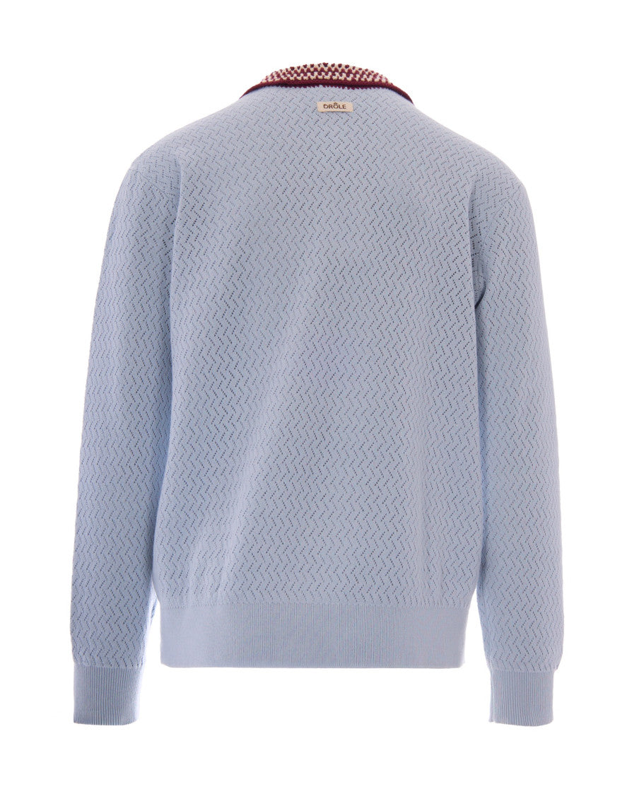 Light Blue Logo Polo 2