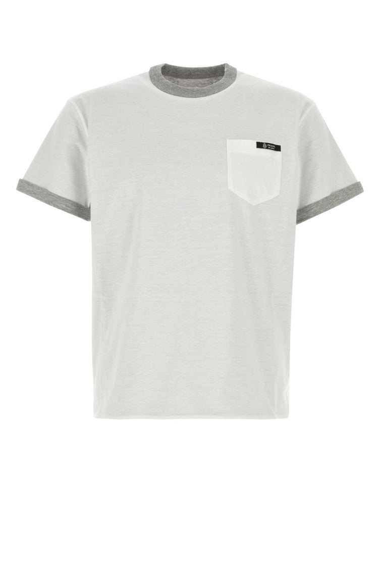 White Crew Neck T-Shirt 1