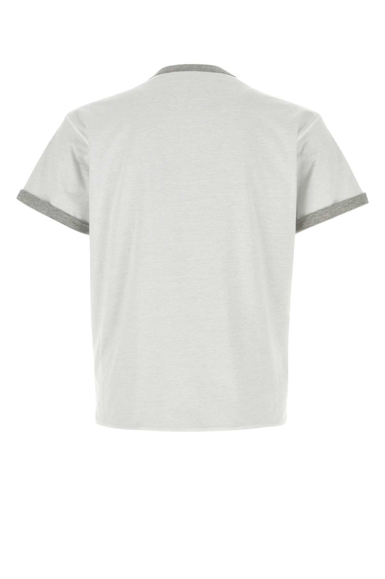 White Crew Neck T-Shirt 2