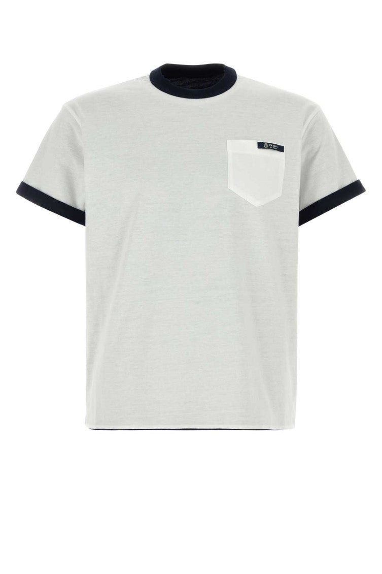 White Crew Neck T-Shirt 1