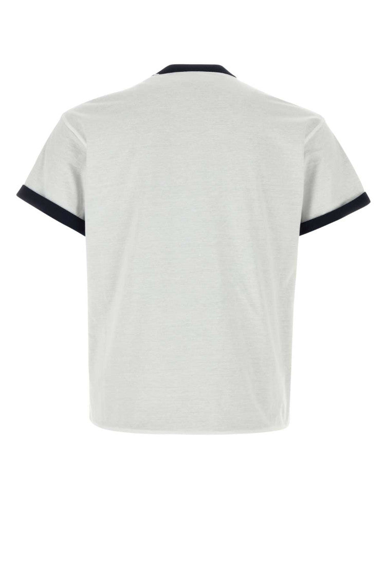 White Crew Neck T-Shirt 2